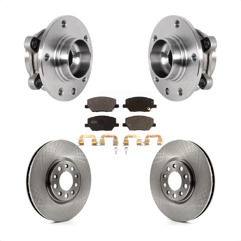 Transit Auto KBB-127516 Wheel Bearing and Hub Assembly for 2015-2022 Jeep Compass, Fiat 500X, Jeep Renegade - Front product image