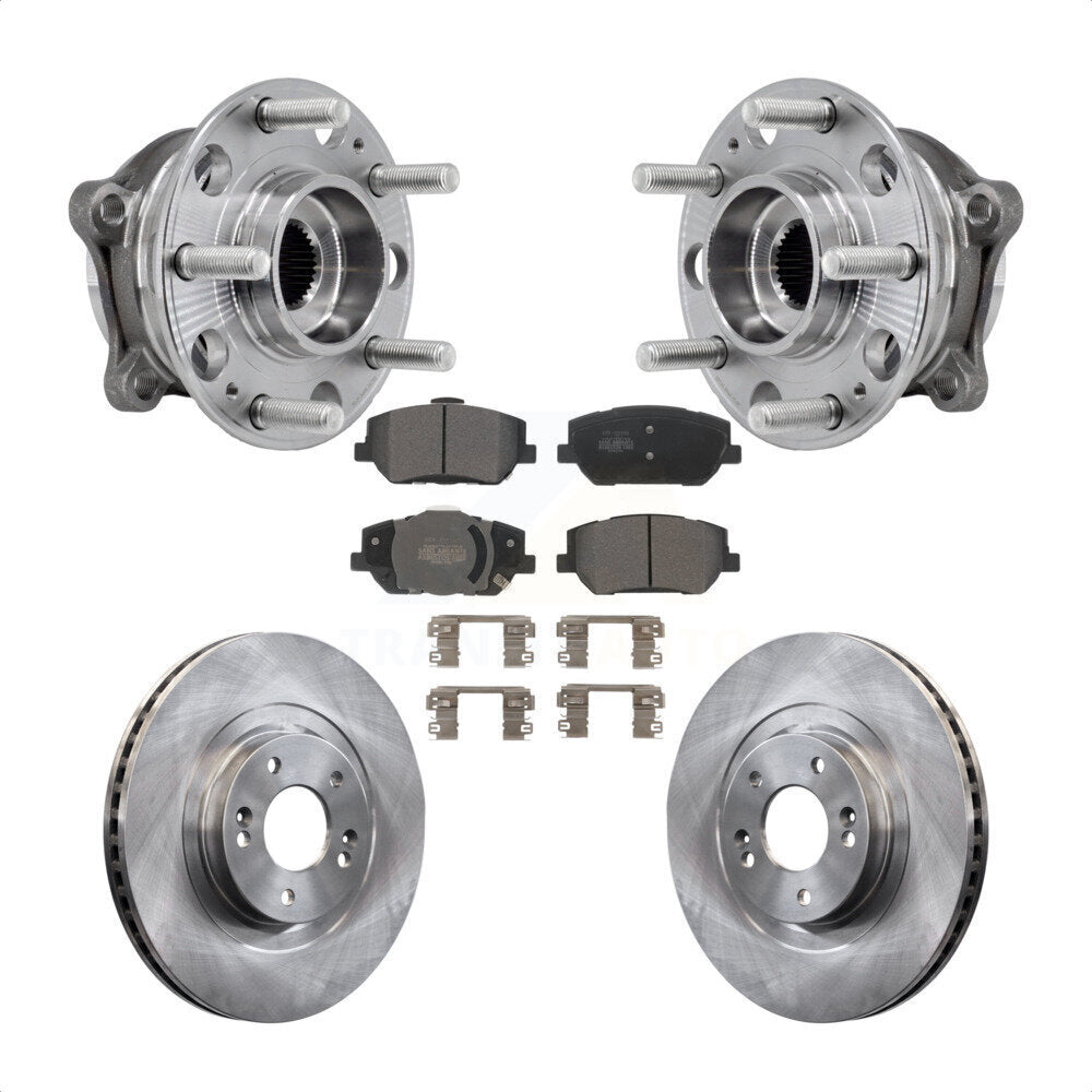 Transit Auto KBB-127518 Wheel Bearing and Hub Assembly for 2019-2020 Hyundai Santa Fe - Front product image