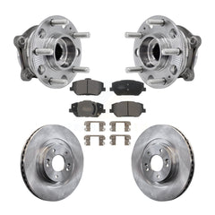 Transit Auto KBB-127518 Wheel Bearing and Hub Assembly for 2019-2020 Hyundai Santa Fe - Front product image
