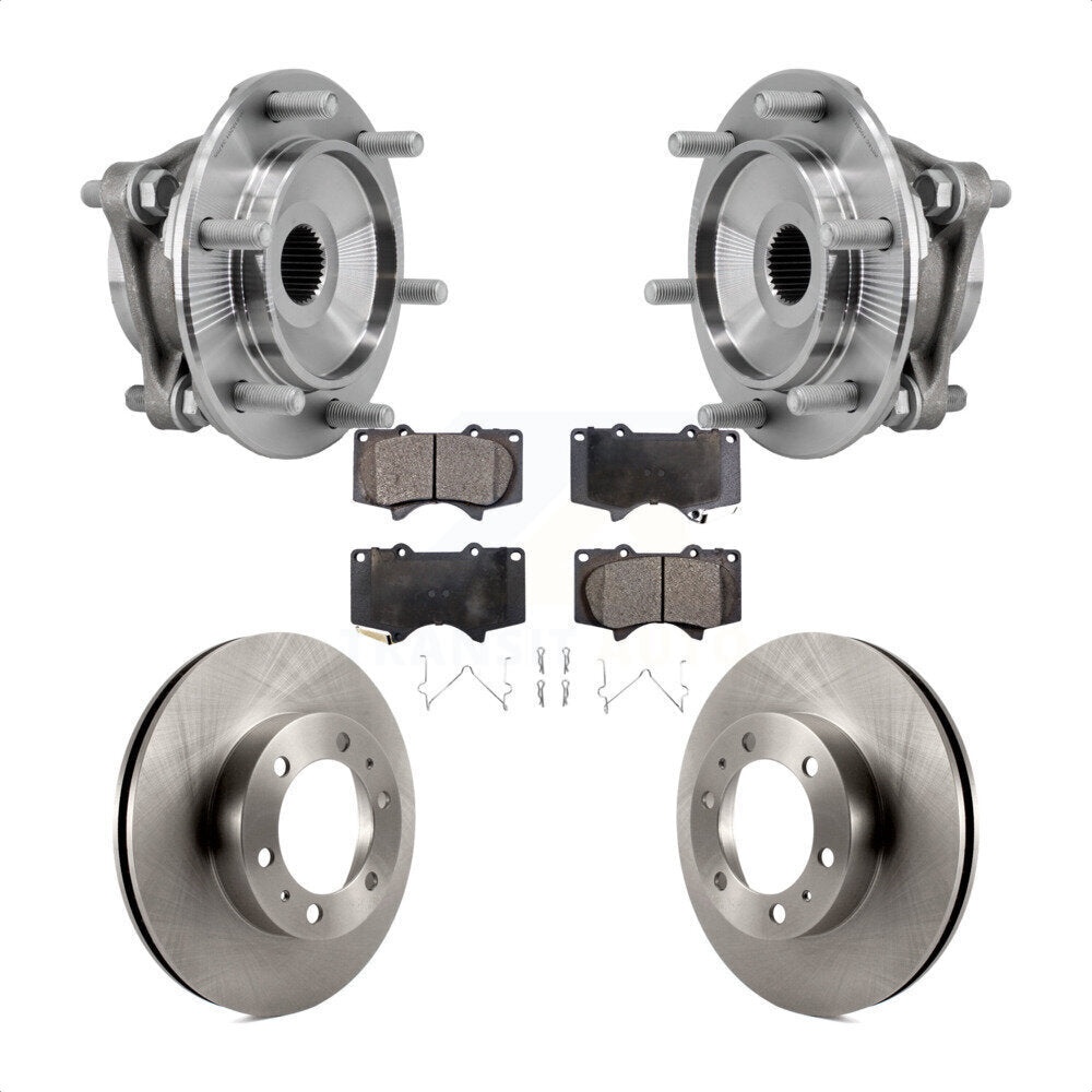 Transit Auto KBB-127520 Wheel Bearing and Hub Assembly for 2003-2023 Toyota Tacoma, Toyota FJ Cruiser, Toyota 4Runner - Front product image
