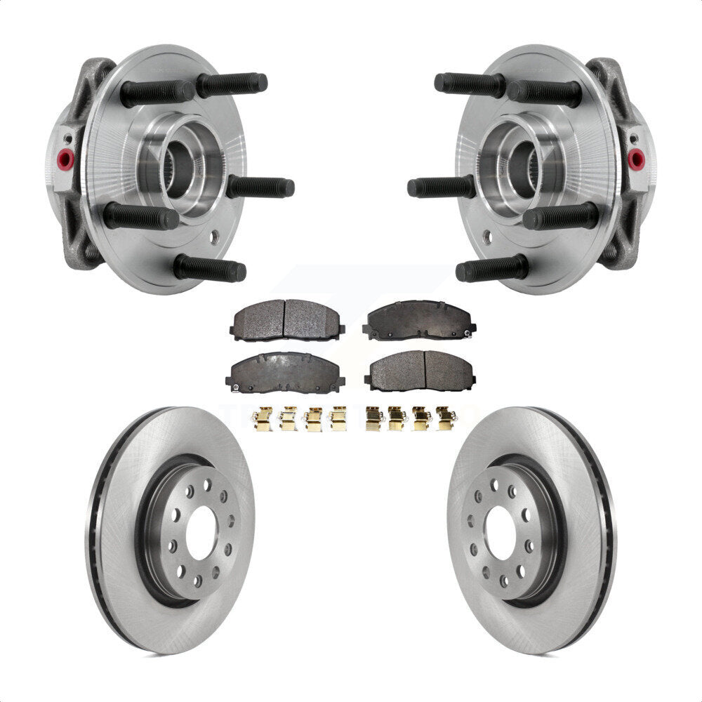 Transit Auto KBB-127524 Wheel Bearing and Hub Assembly for 2019-2024 Jeep Wrangler, Jeep Gladiator - Front product image