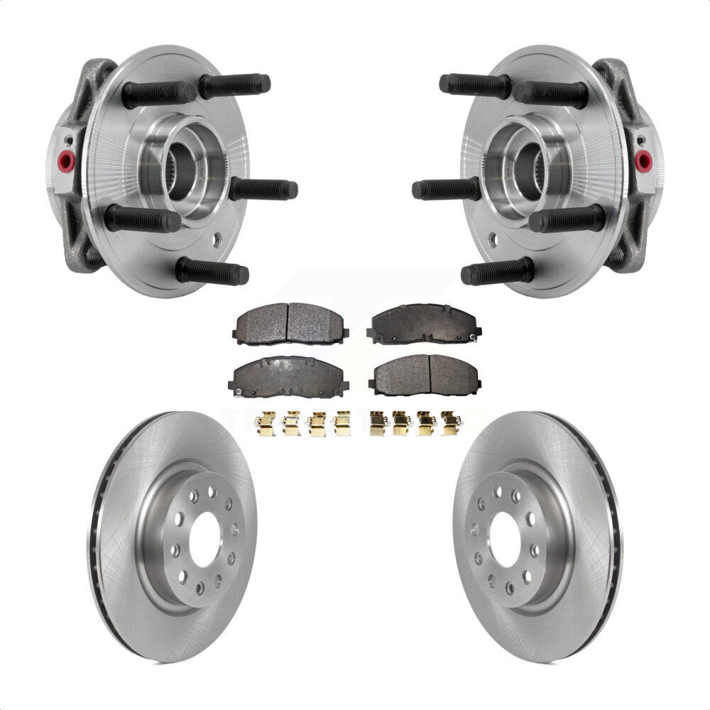 Transit Auto KBB-127525 Wheel Bearing and Hub Assembly for 2021-2024 Jeep Wrangler - Front product image