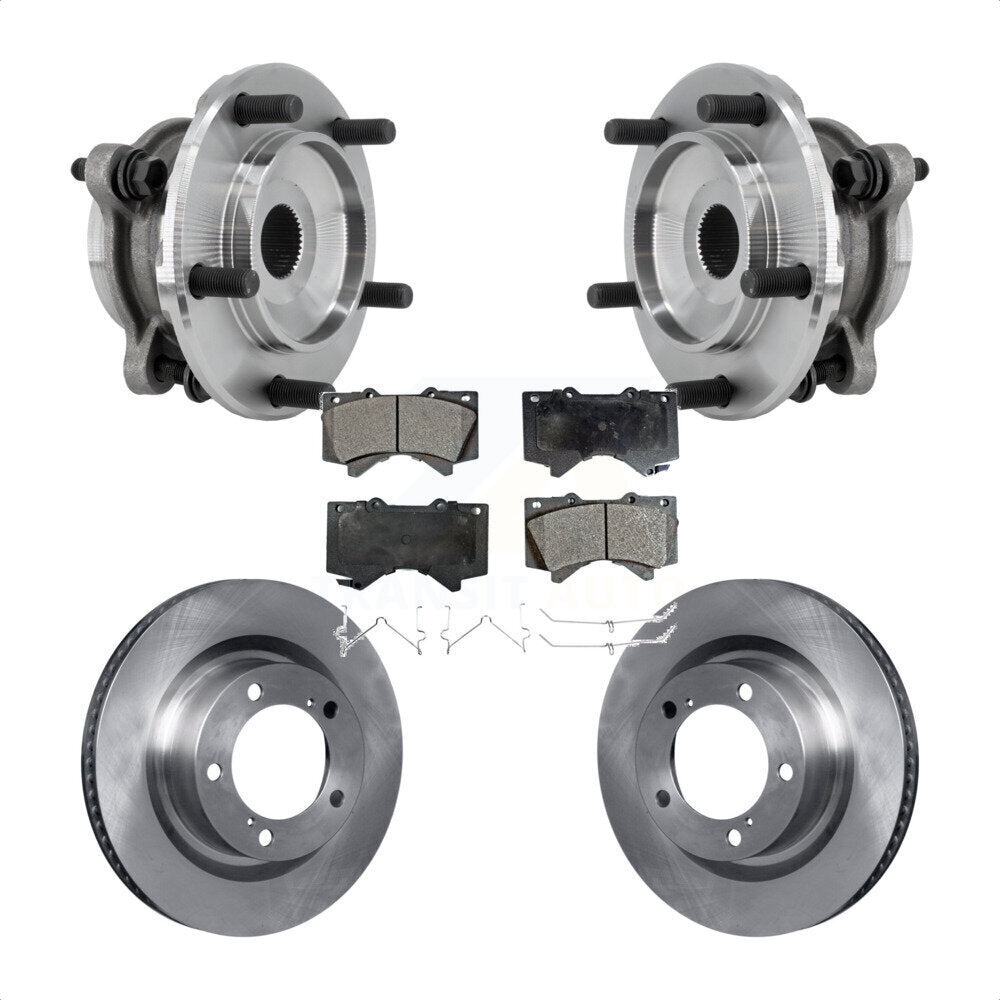 Transit Auto KBB-127526 Wheel Bearing and Hub Assembly for 2007-2018 Toyota Sequoia, Toyota Tundra - Front product image