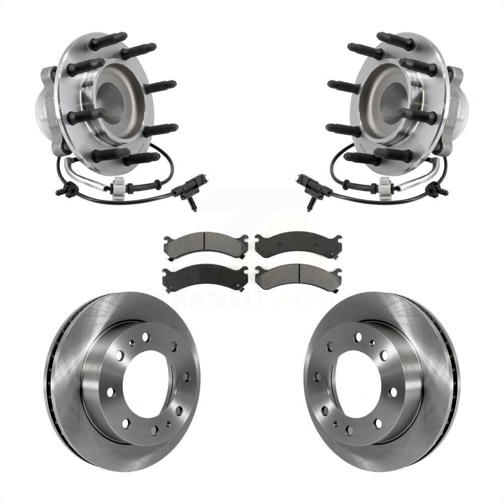 Transit Auto KBB-127533 Wheel Bearing and Hub Assembly for 2018-2020 Chevrolet Express 2500, GMC Savana 2500 - Front product image