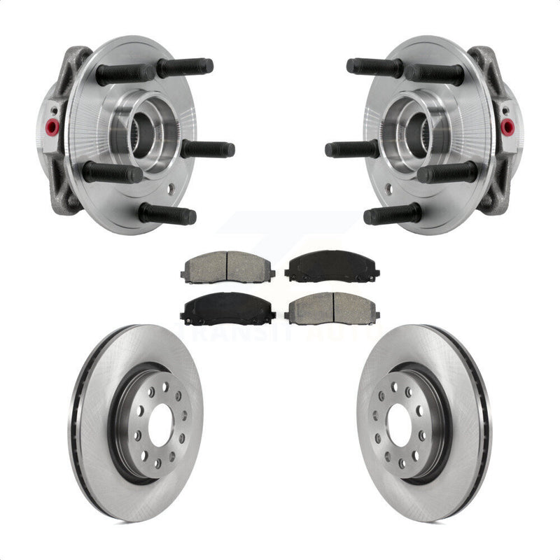 Transit Auto KBB-127536 Wheel Bearing and Hub Assembly for 2019-2024 Jeep Wrangler, Jeep Gladiator - Front product image