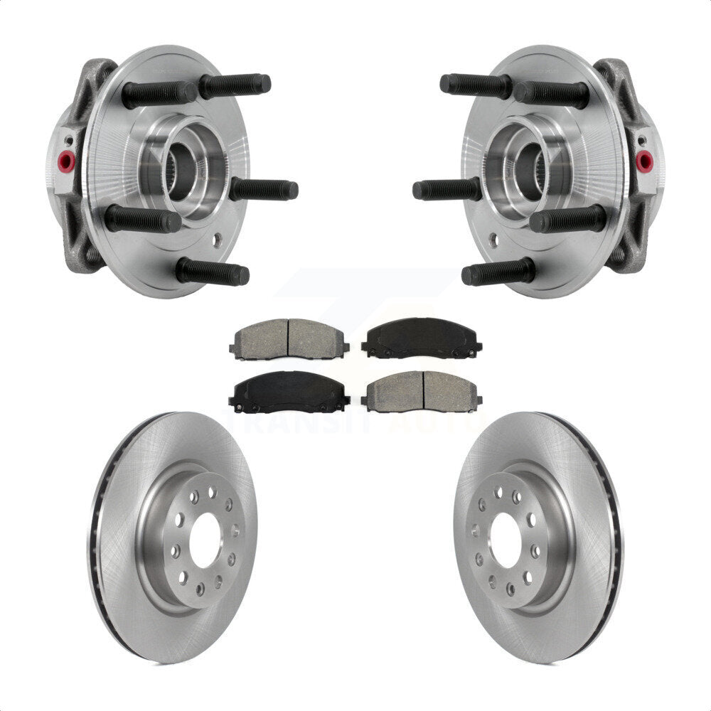Transit Auto KBB-127537 Wheel Bearing and Hub Assembly for 2021-2024 Jeep Wrangler - Front product image