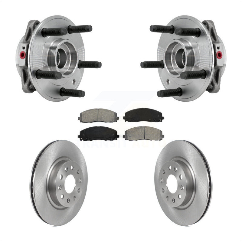 Transit Auto KBB-127537 Wheel Bearing and Hub Assembly for 2021-2024 Jeep Wrangler - Front product image