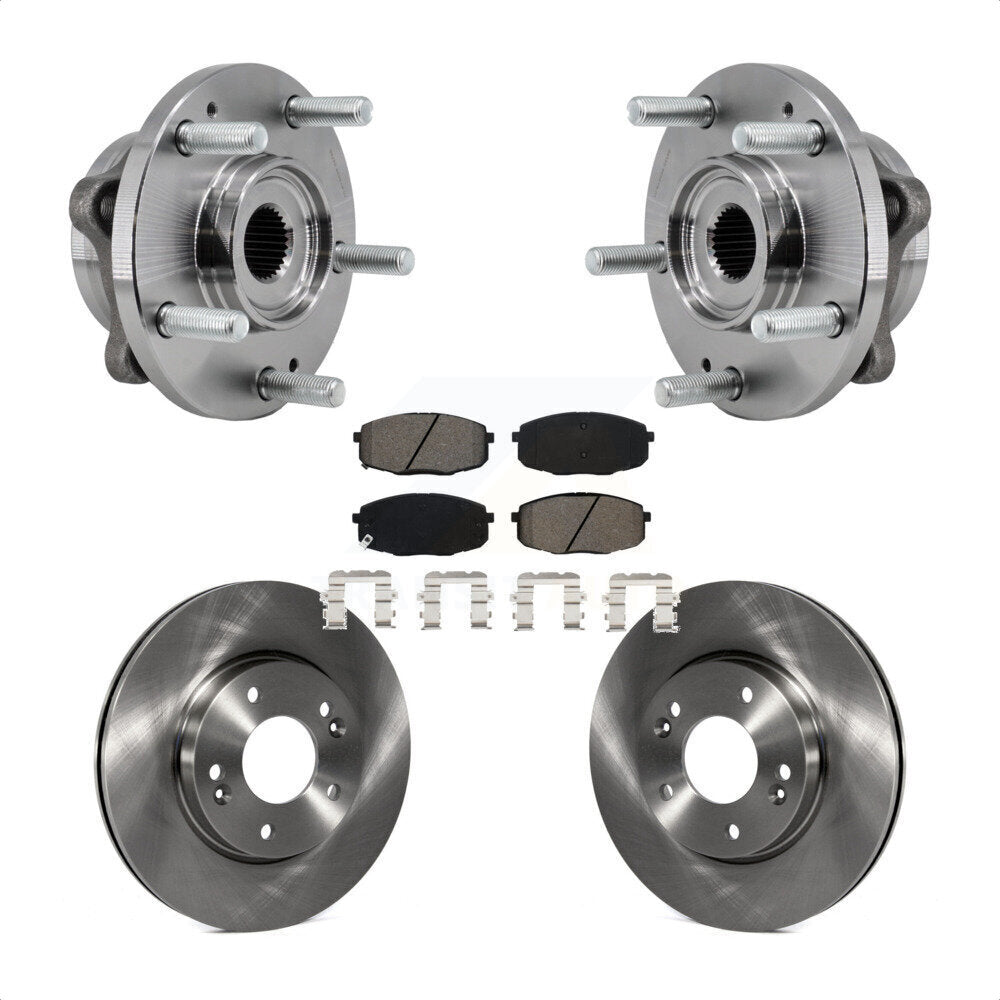 Transit Auto KBB-127538 Wheel Bearing and Hub Assembly for 2017-2019 Kia Soul - Front product image