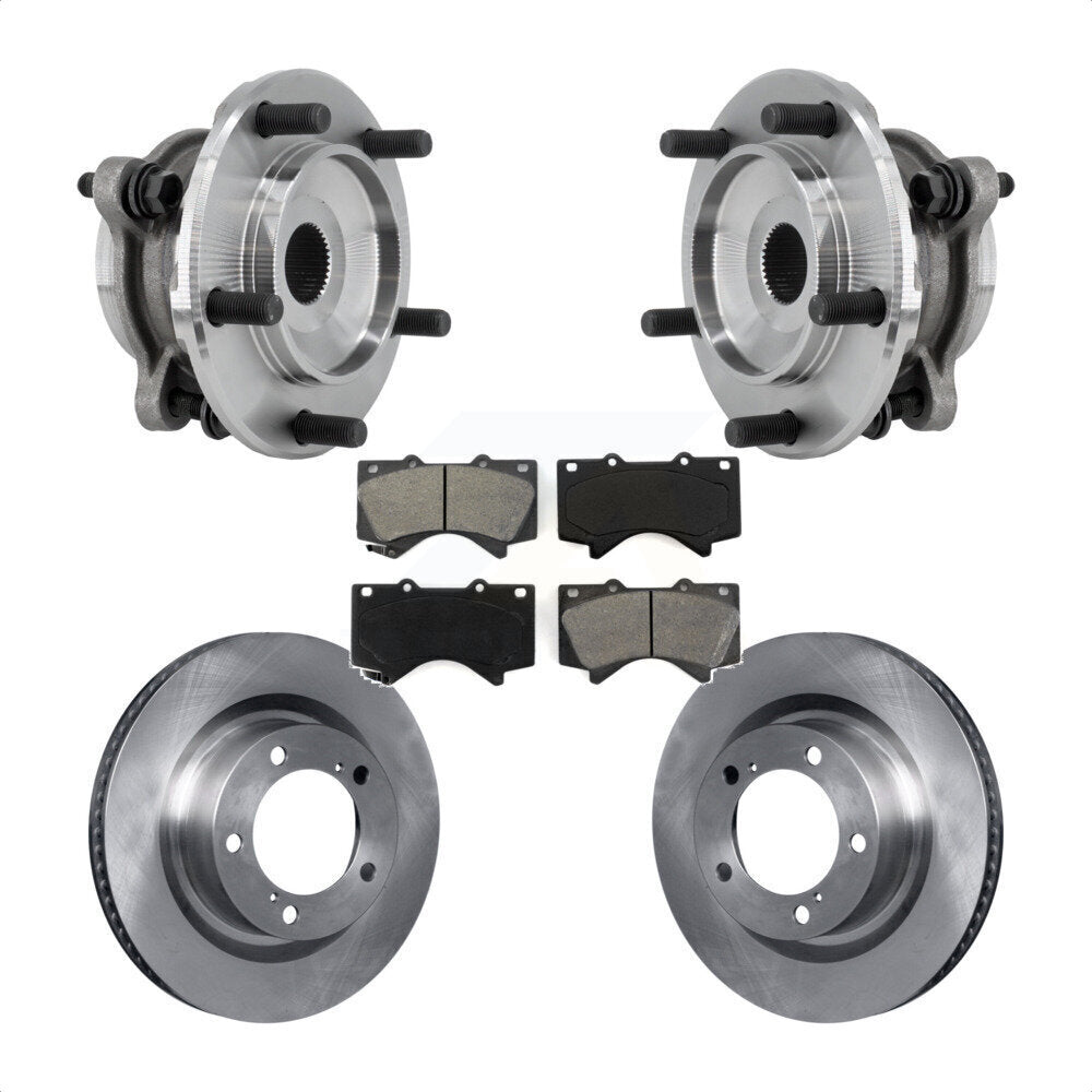 Transit Auto KBB-127541 Wheel Bearing and Hub Assembly for 2007-2018 Toyota Sequoia, Toyota Tundra - Front product image