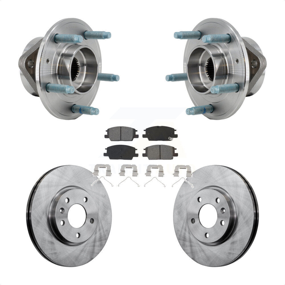 Transit Auto KBB-127542 Wheel Bearing and Hub Assembly for 2018-2020 Chevrolet Equinox, GMC Terrain - Front product image