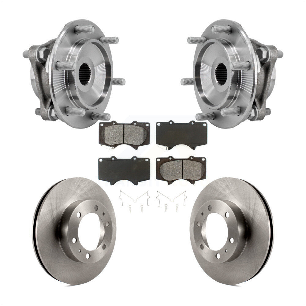 Transit Auto KBB-127546 Wheel Bearing and Hub Assembly for 2003-2023 Toyota Tacoma, Toyota FJ Cruiser, Toyota 4Runner - Front product image