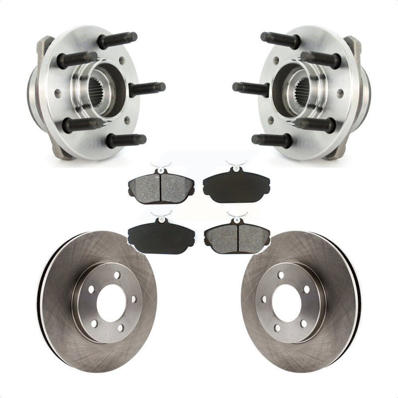 Transit Auto KBB-127547 Wheel Bearing and Hub Assembly for 1998 Ford Windstar - Front product image
