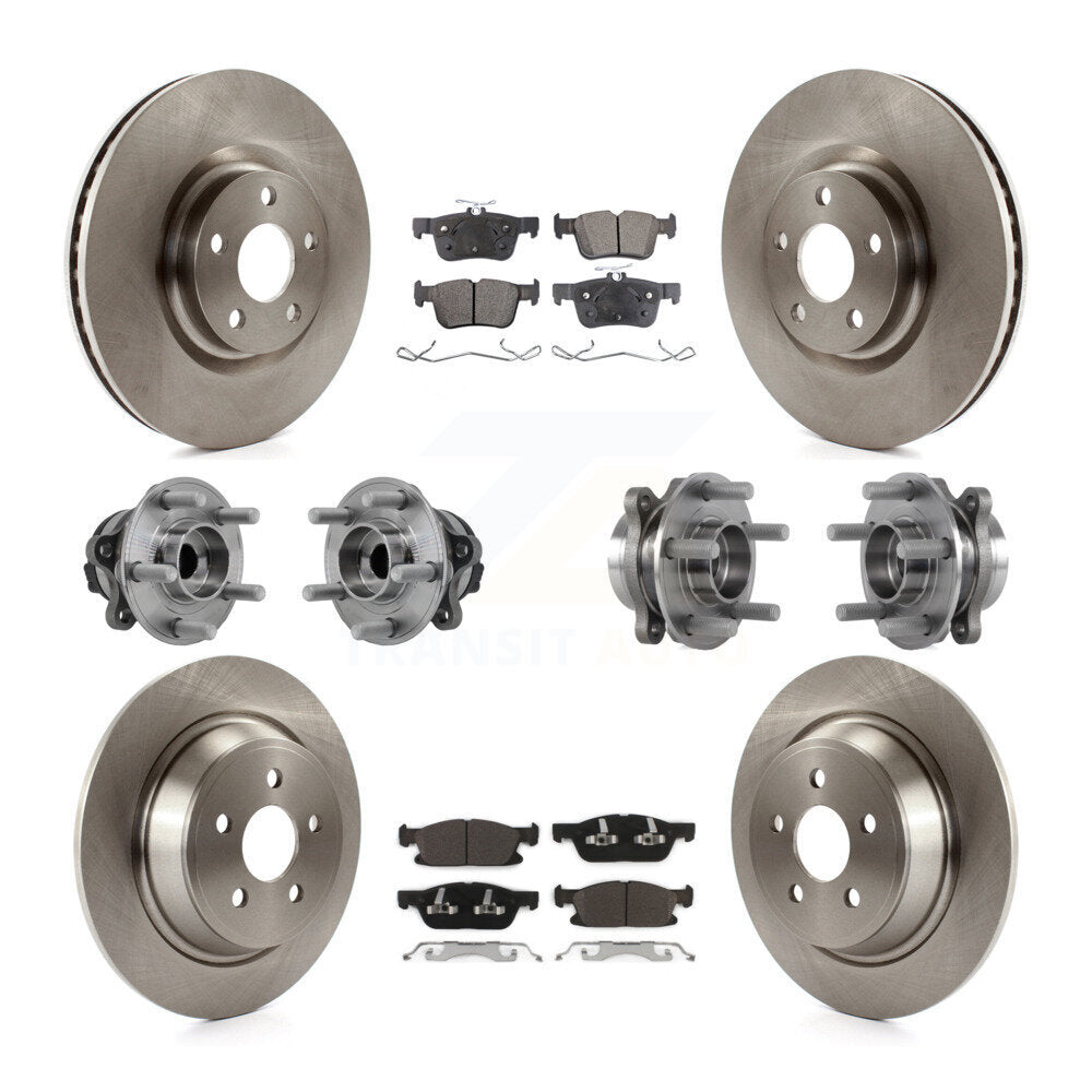 Transit Auto KBB-127591 Wheel Bearing and Hub Assembly for 2015-2018 Ford Edge - Front and Rear product image