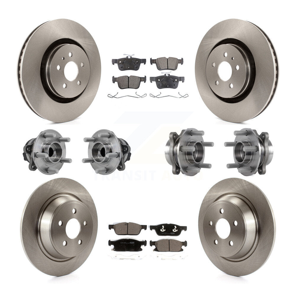 Transit Auto KBB-127594 Wheel Bearing and Hub Assembly for 2018-2020 Lincoln Continental - Front and Rear product image
