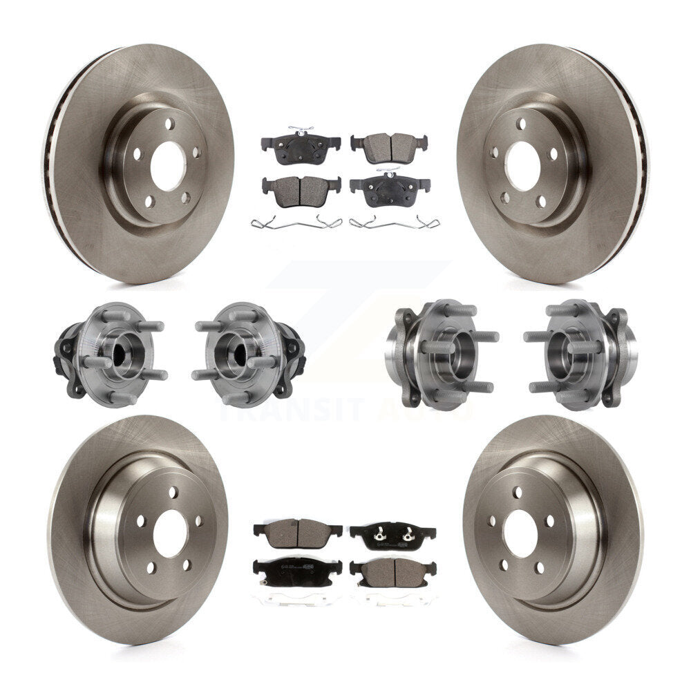 Transit Auto KBB-127595 Wheel Bearing and Hub Assembly for 2018-2020 Lincoln Continental - Front and Rear product image