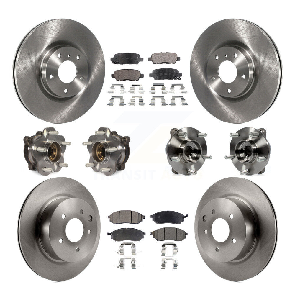 Transit Auto KBB-127598 Wheel Bearing and Hub Assembly for 2006-2007 INFINITI M35 - Front and Rear product image