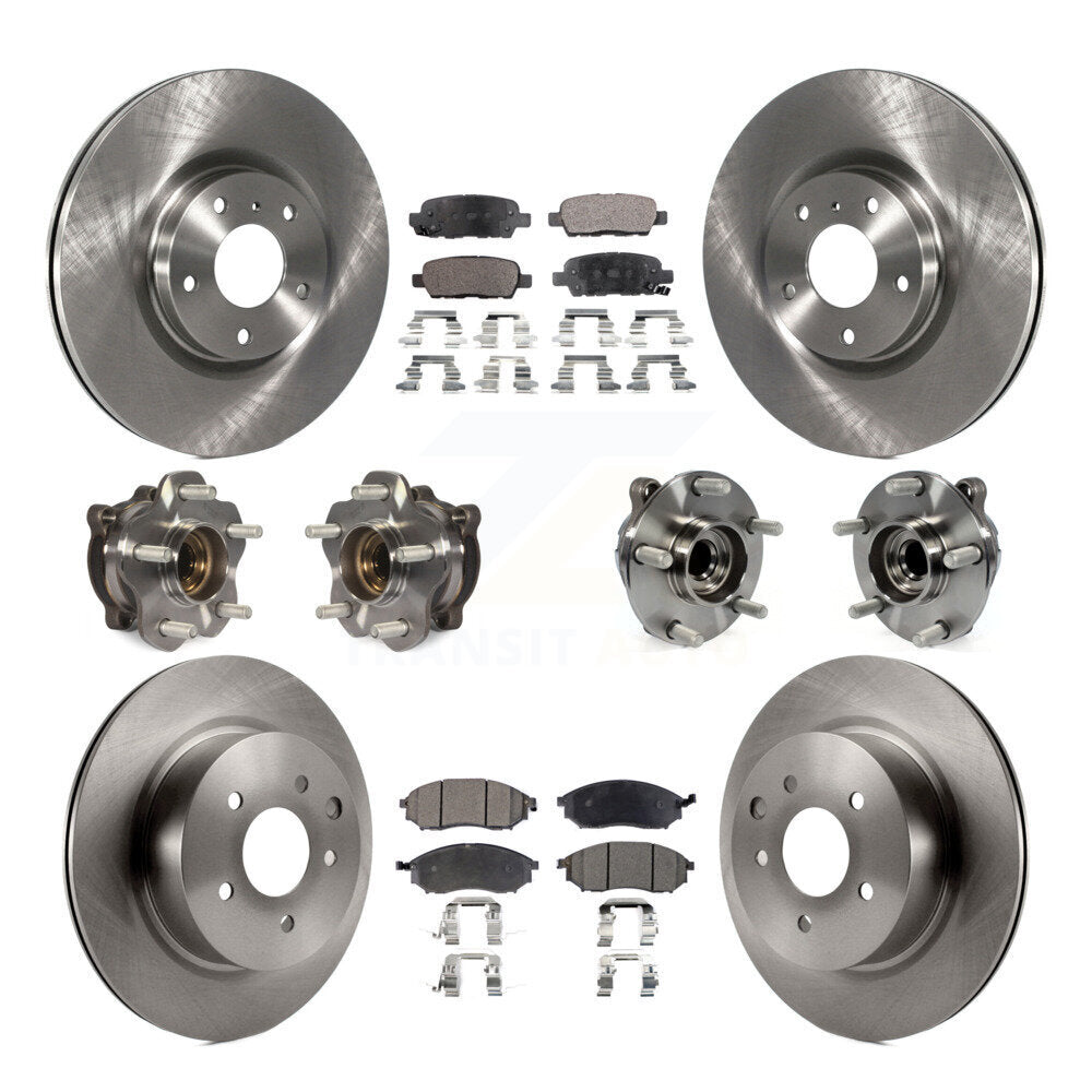 Transit Auto KBB-127599 Wheel Bearing and Hub Assembly for 2006-2007 INFINITI M35 - Front and Rear product image