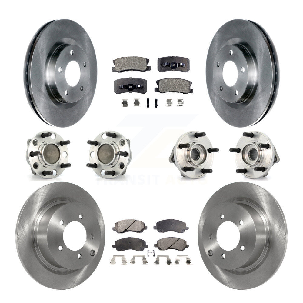 Transit Auto KBB-127603 Wheel Bearing and Hub Assembly for 2007-2010 Dodge Avenger, Chrysler Sebring - Front and Rear product image