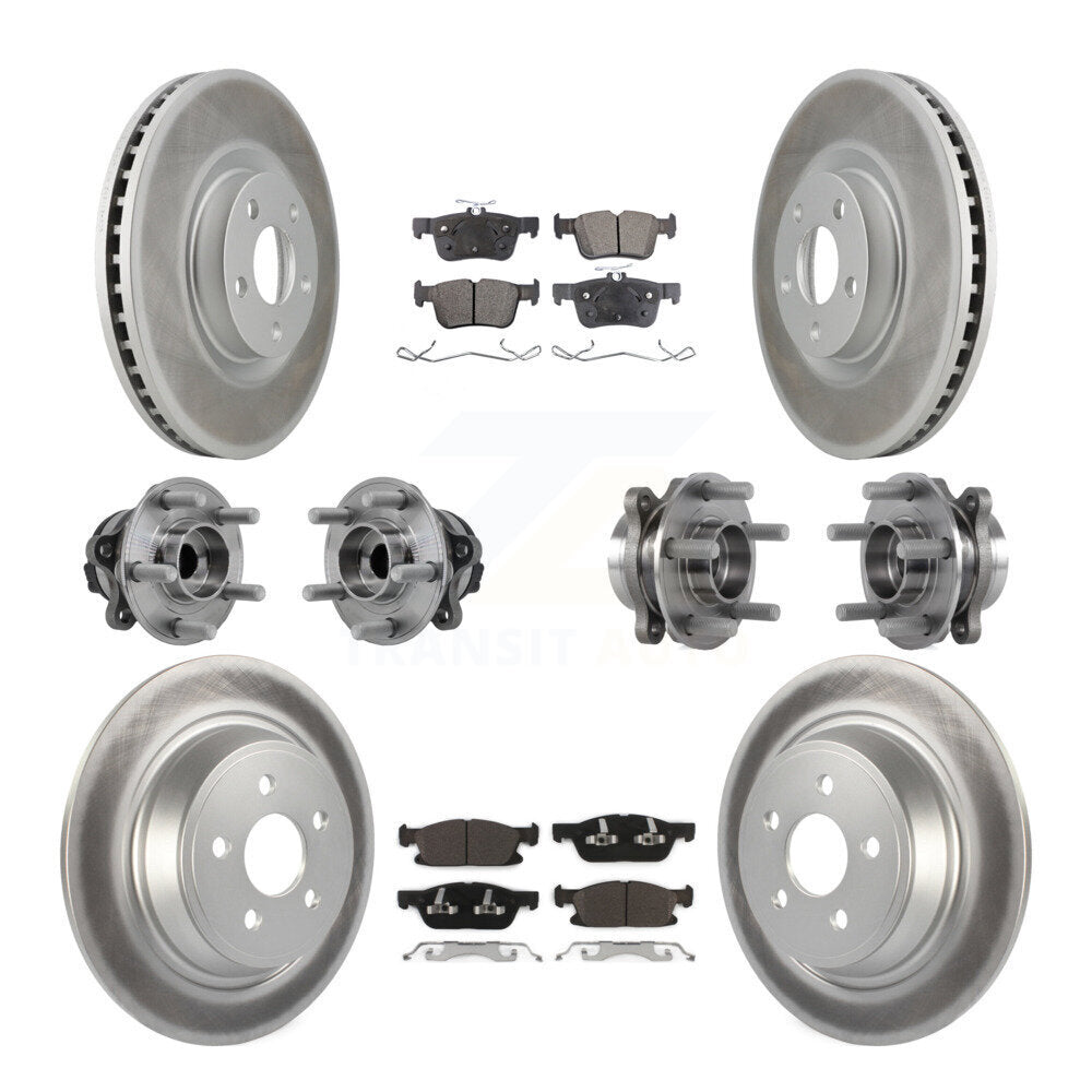 Transit Auto KBB-127618 Wheel Bearing and Hub Assembly for 2015-2018 Ford Edge - Front and Rear product image
