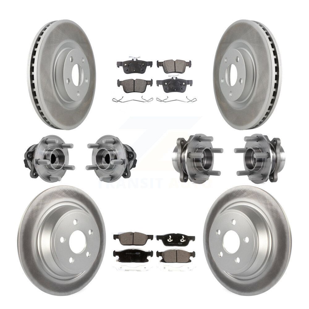 Transit Auto KBB-127619 Wheel Bearing and Hub Assembly for 2018-2020 Lincoln Continental - Front and Rear product image