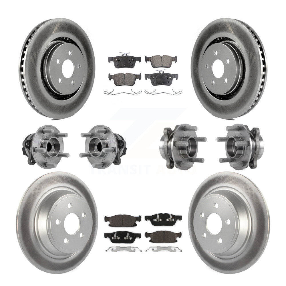 Transit Auto KBB-127624 Wheel Bearing and Hub Assembly for 2015-2023 Lincoln Nautilus, Lincoln MKX, Ford Edge - Front and Rear product image