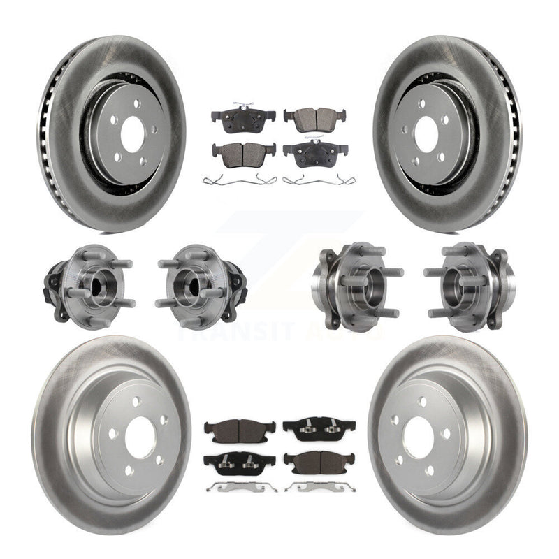 Transit Auto KBB-127624 Wheel Bearing and Hub Assembly for 2015-2023 Lincoln Nautilus, Lincoln MKX, Ford Edge - Front and Rear product image