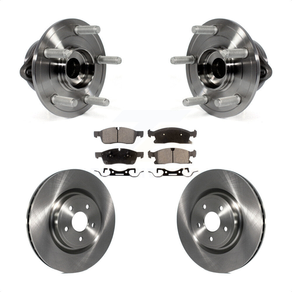 Transit Auto KBB-127633 Wheel Bearing and Hub Assembly for 2017 Dodge Durango - Front product image