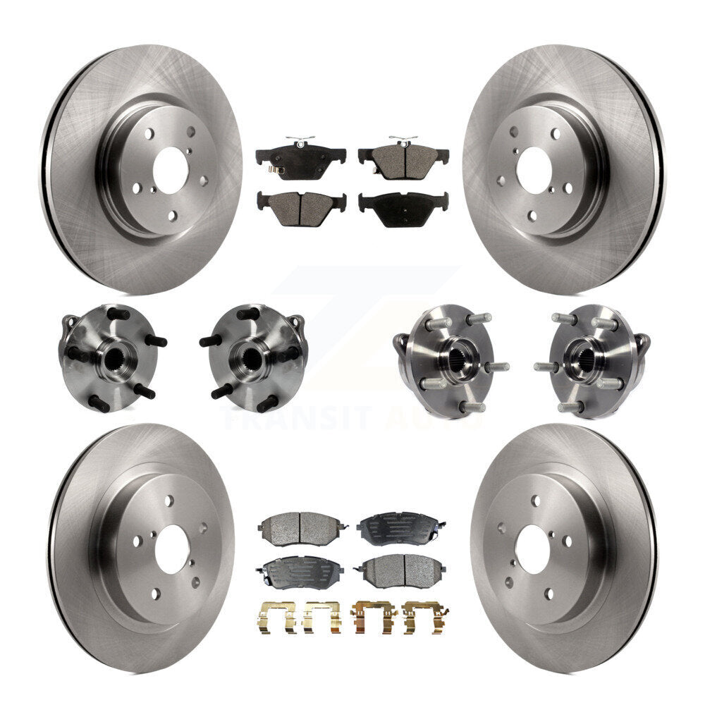 Transit Auto KBB-127640 Wheel Bearing and Hub Assembly for 2016-2021 Subaru WRX - Front and Rear product image
