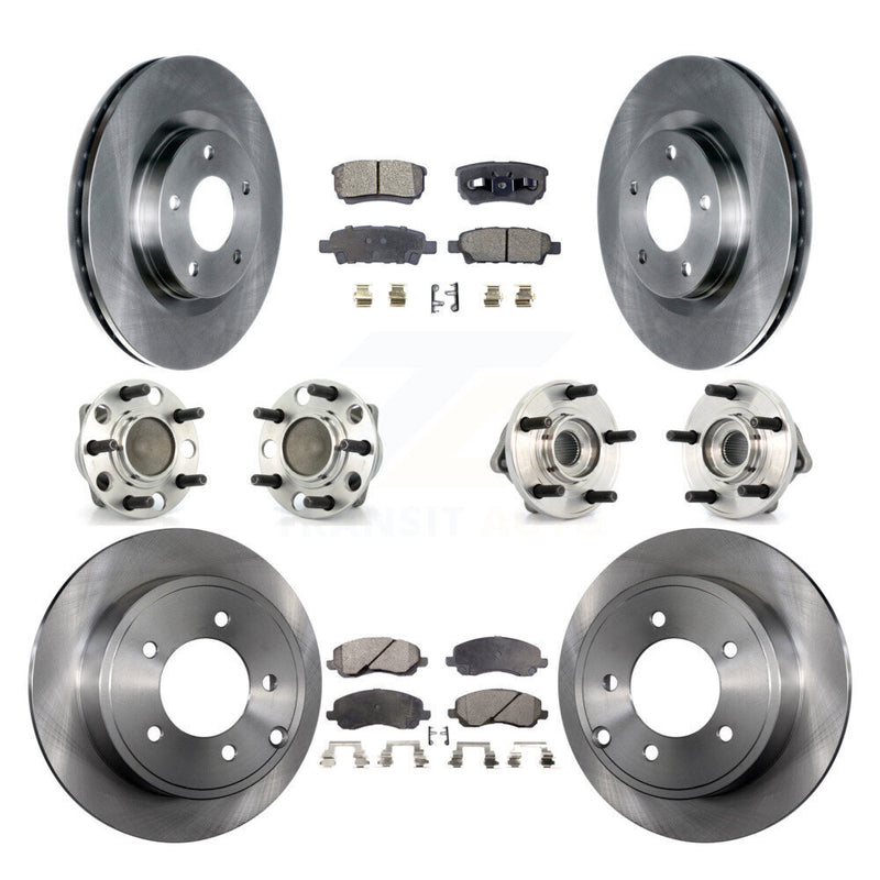 Transit Auto KBB-127642 Wheel Bearing and Hub Assembly for 2007-2010 Dodge Avenger, Dodge Caliber, Chrysler Sebring - Front and Rear product image