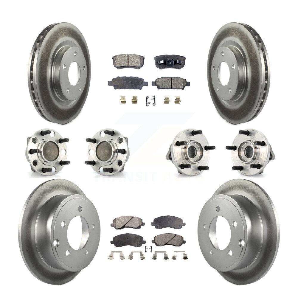 Transit Auto KBB-127649 Wheel Bearing and Hub Assembly for 2007-2010 Dodge Avenger, Dodge Caliber, Chrysler Sebring - Front and Rear product image