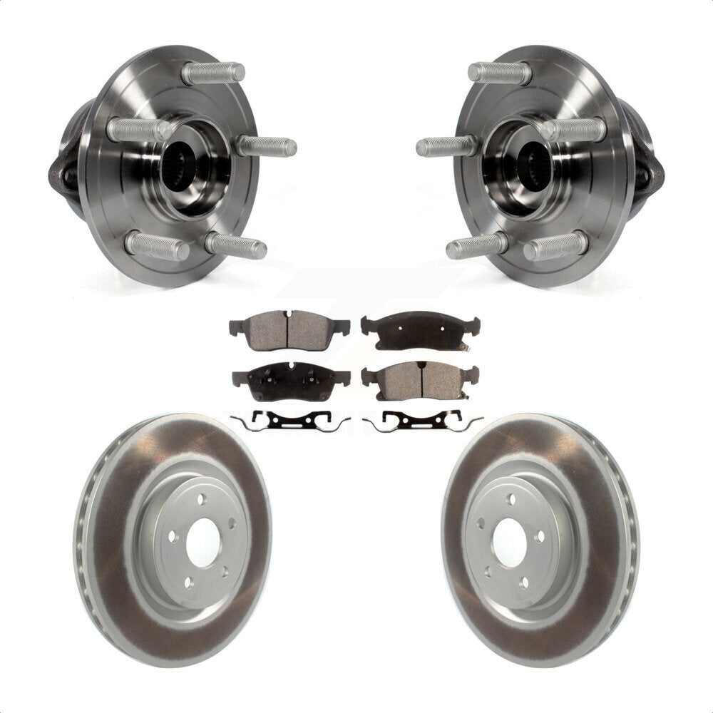 Transit Auto KBB-127656 Wheel Bearing and Hub Assembly for 2017 Dodge Durango - Front product image