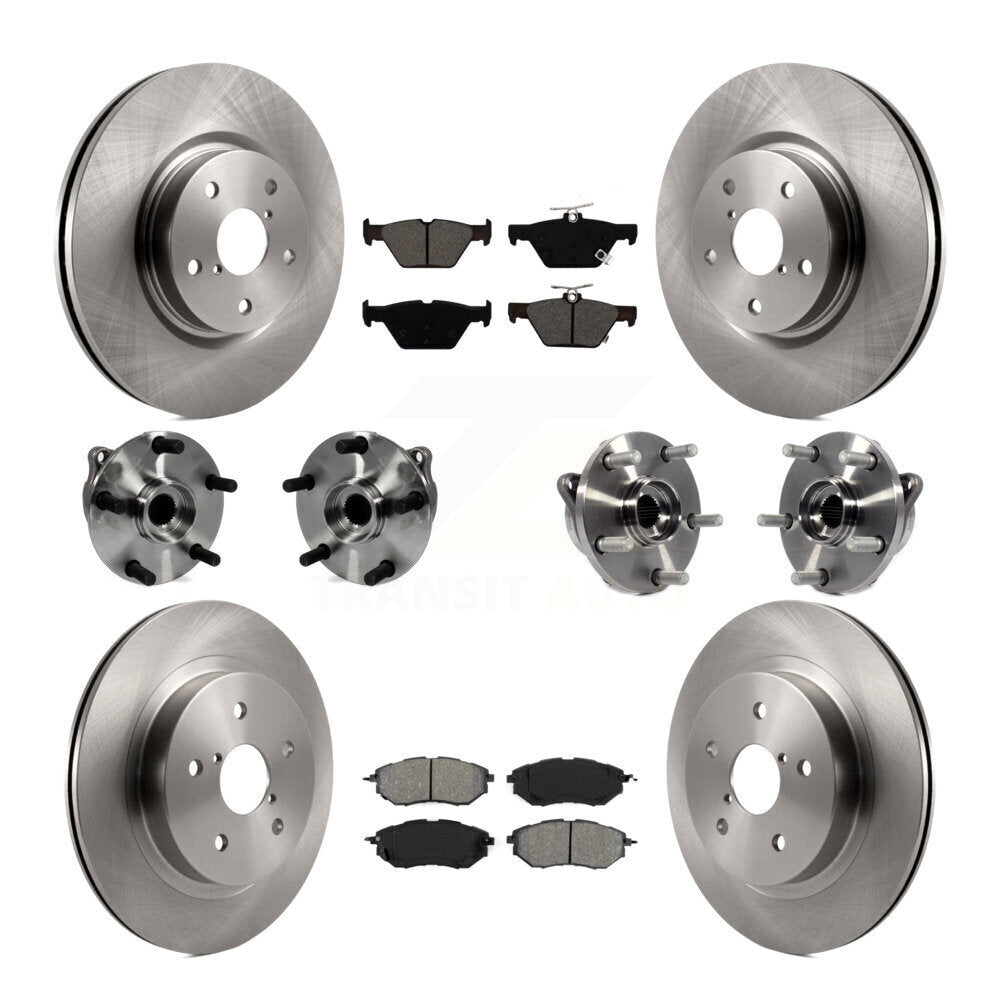 Transit Auto KBB-127661 Wheel Bearing and Hub Assembly for 2016-2021 Subaru WRX - Front and Rear product image