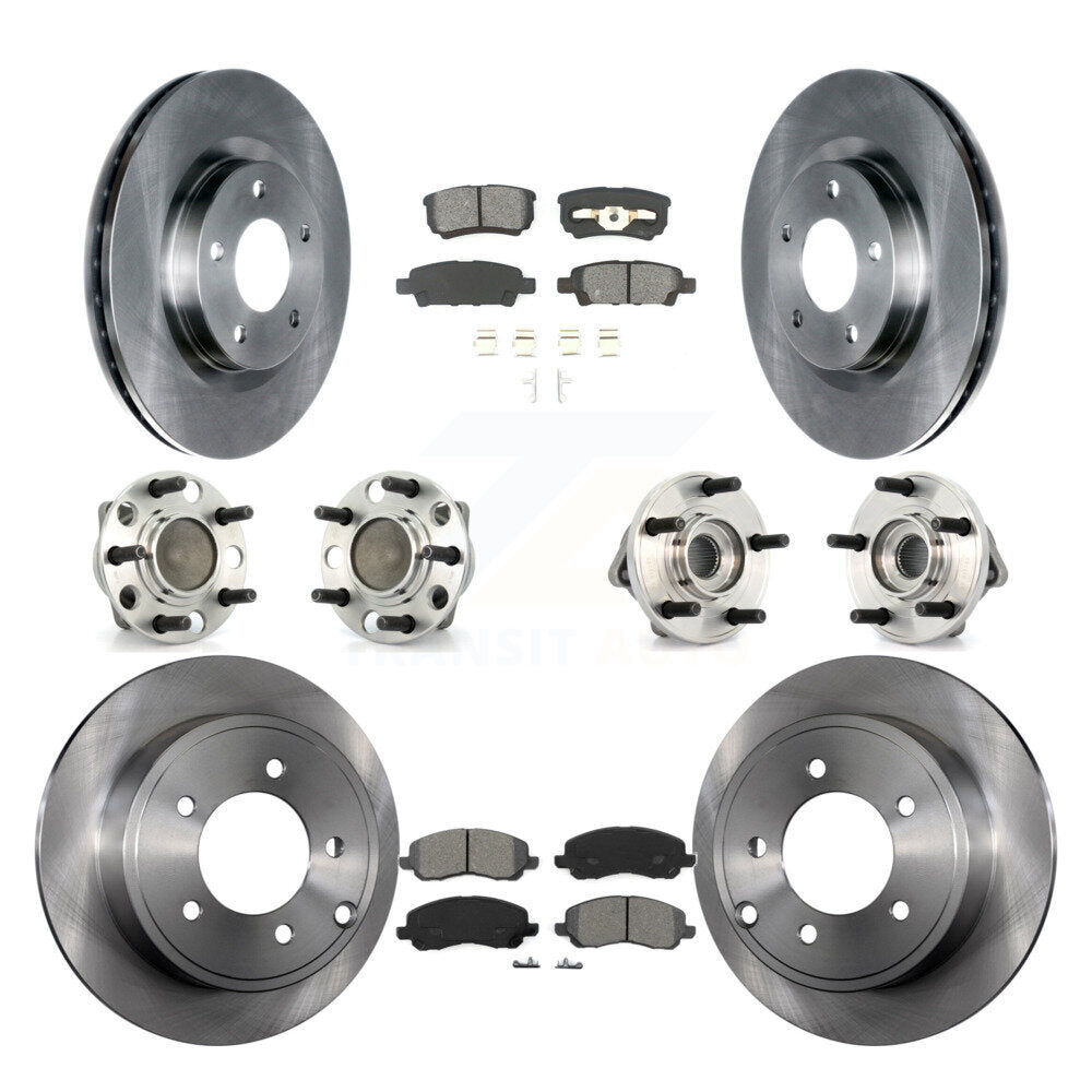 Transit Auto KBB-127667 Wheel Bearing and Hub Assembly for 2007-2010 Dodge Avenger, Dodge Caliber, Chrysler Sebring - Front and Rear product image