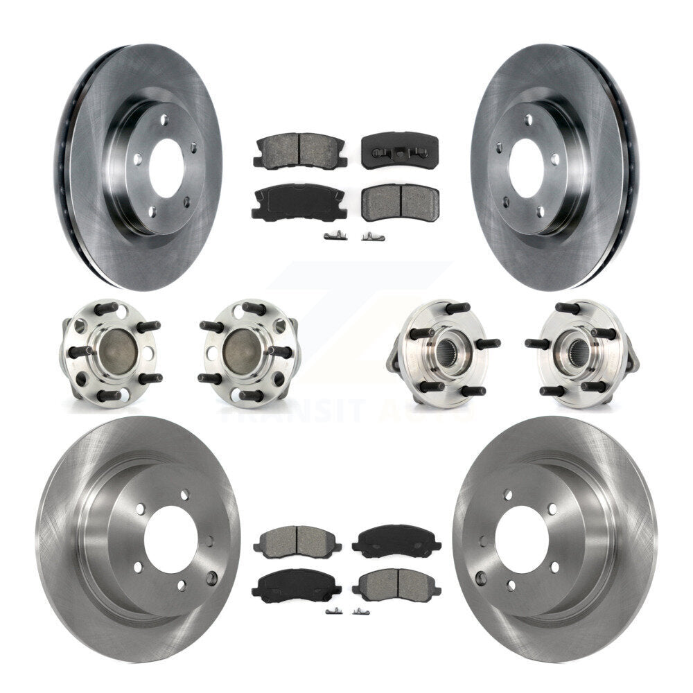 Transit Auto KBB-127668 Wheel Bearing and Hub Assembly for 2007-2010 Dodge Avenger, Chrysler Sebring - Front and Rear product image