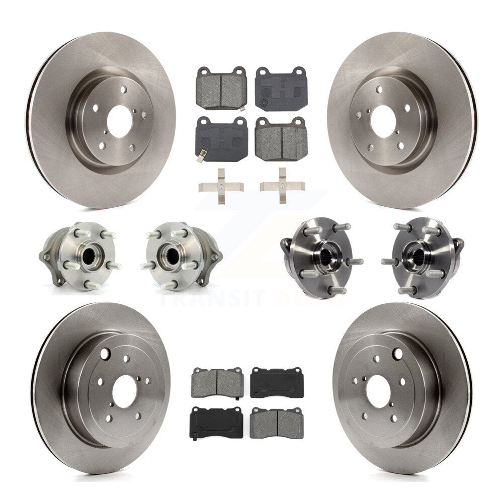 Transit Auto KBB-127670 Wheel Bearing and Hub Assembly for 2012-2014 Subaru Impreza, Subaru WRX STI - Front and Rear product image