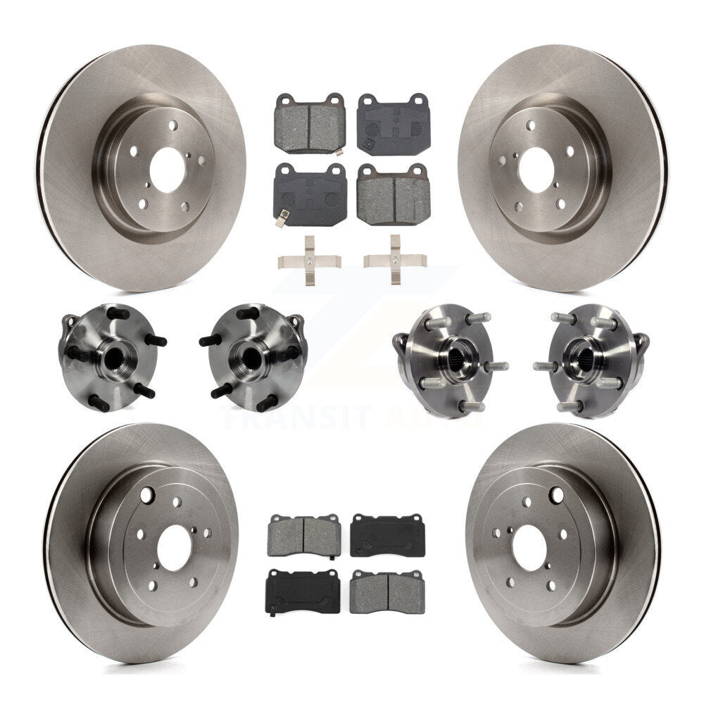 Transit Auto KBB-127671 Wheel Bearing and Hub Assembly for 2008-2017 Subaru WRX STI, Subaru Impreza - Front and Rear product image