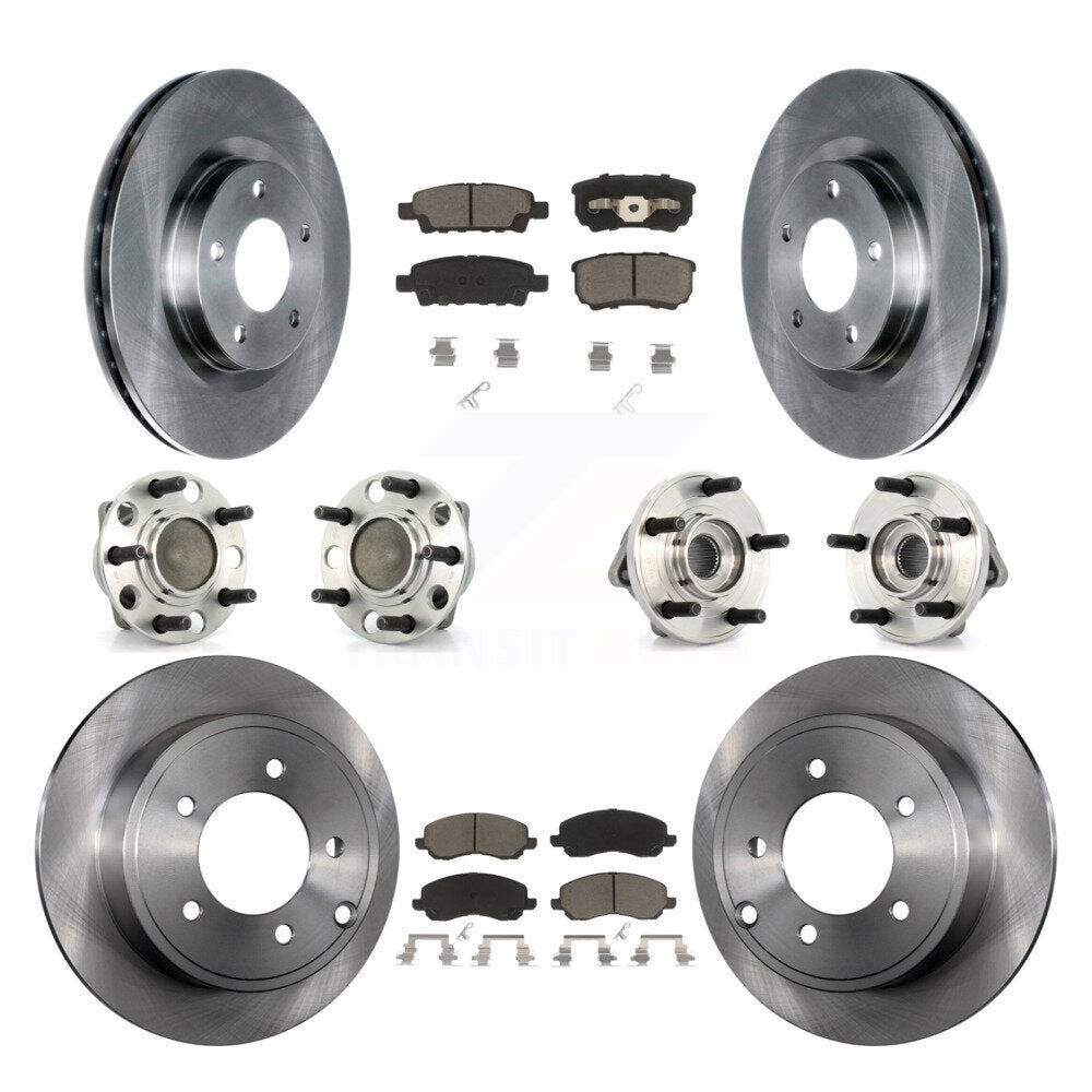 Transit Auto KBB-127678 Wheel Bearing and Hub Assembly for 2007-2010 Dodge Avenger, Dodge Caliber, Chrysler Sebring - Front and Rear product image