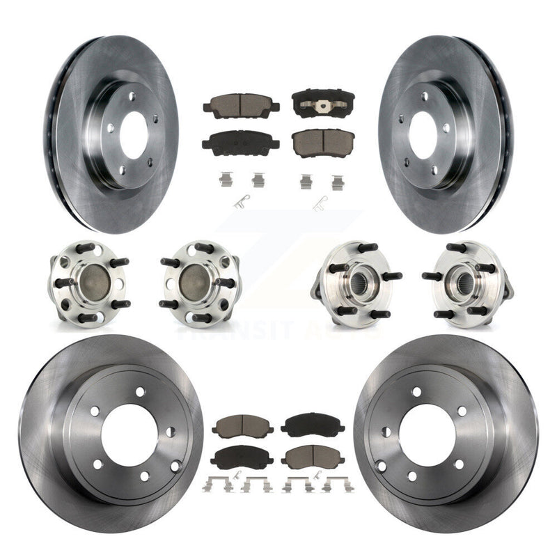 Transit Auto KBB-127678 Wheel Bearing and Hub Assembly for 2007-2010 Dodge Avenger, Dodge Caliber, Chrysler Sebring - Front and Rear product image
