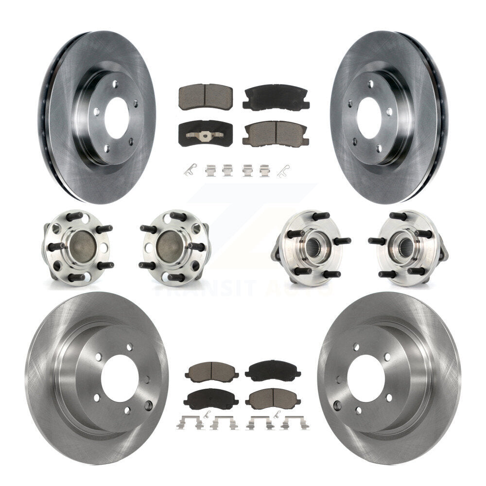 Transit Auto KBB-127679 Wheel Bearing and Hub Assembly for 2007-2010 Dodge Avenger, Chrysler Sebring - Front and Rear product image