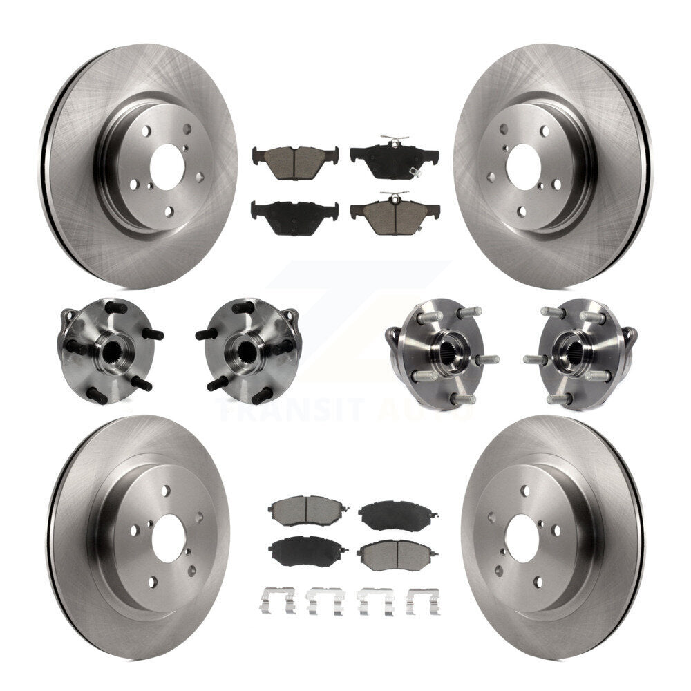 Transit Auto KBB-127684 Wheel Bearing and Hub Assembly for 2016-2021 Subaru WRX - Front and Rear product image