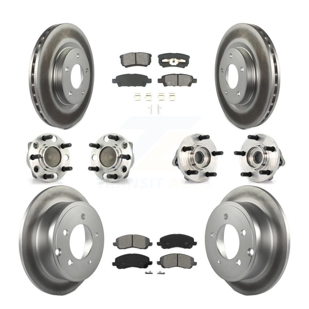 Transit Auto KBB-127689 Wheel Bearing and Hub Assembly for 2007-2010 Dodge Avenger, Dodge Caliber, Chrysler Sebring - Front and Rear product image