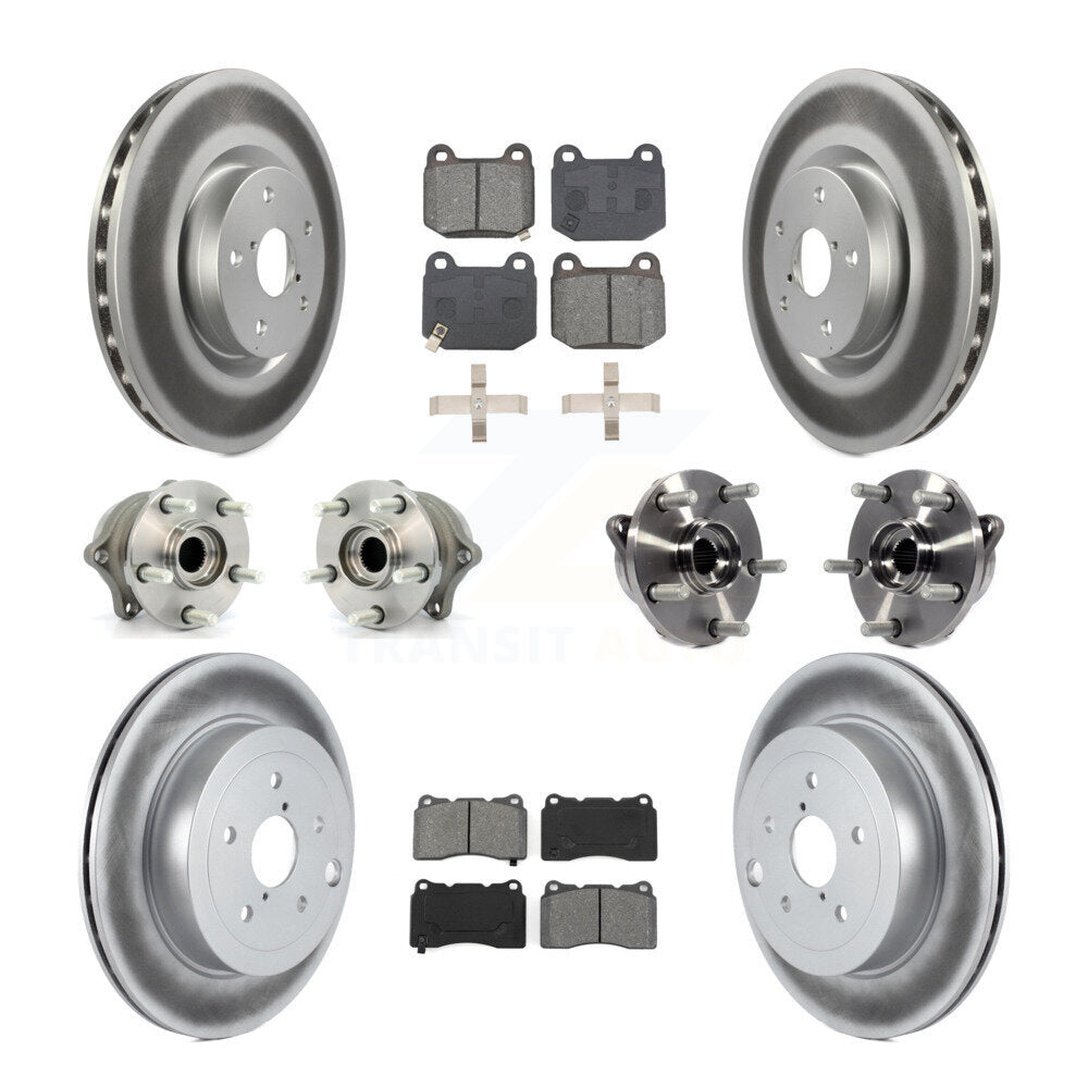 Transit Auto KBB-127693 Wheel Bearing and Hub Assembly for 2012-2014 Subaru Impreza, Subaru WRX STI - Front and Rear product image