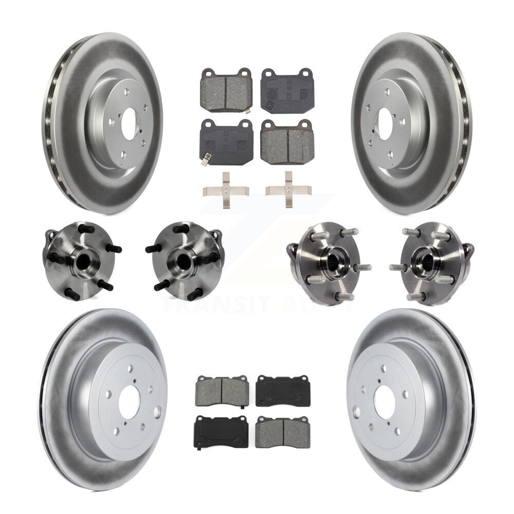Transit Auto KBB-127694 Wheel Bearing and Hub Assembly for 2008-2017 Subaru WRX STI, Subaru Impreza - Front and Rear product image
