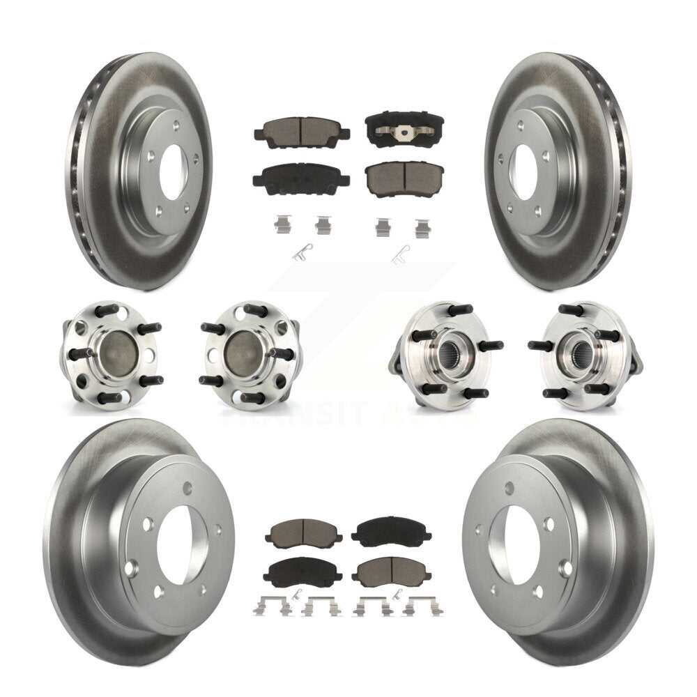 Transit Auto KBB-127705 Wheel Bearing and Hub Assembly for 2007-2010 Dodge Avenger, Dodge Caliber, Chrysler Sebring - Front and Rear product image