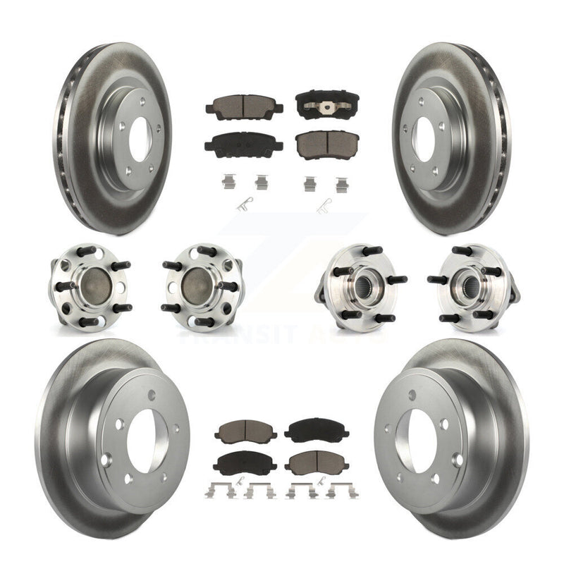 Transit Auto KBB-127705 Wheel Bearing and Hub Assembly for 2007-2010 Dodge Avenger, Dodge Caliber, Chrysler Sebring - Front and Rear product image