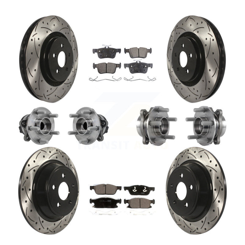 Transit Auto KBB-127726 Wheel Bearing and Hub Assembly for 2018-2020 Lincoln Continental - Front and Rear product image