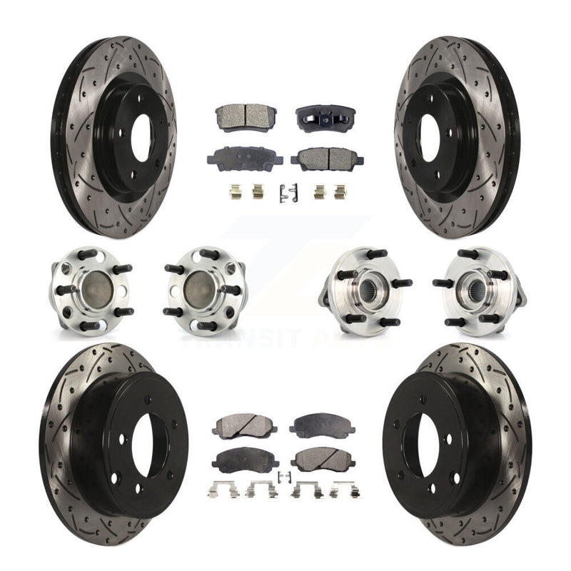 Transit Auto KBB-127738 Wheel Bearing and Hub Assembly for 2007-2010 Dodge Avenger, Dodge Caliber, Chrysler Sebring - Front and Rear product image