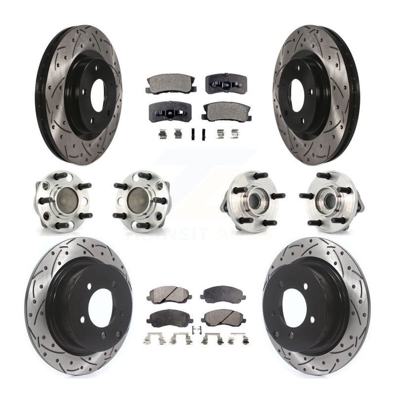 Transit Auto KBB-127739 Wheel Bearing and Hub Assembly for 2007-2010 Dodge Avenger, Chrysler Sebring - Front and Rear product image