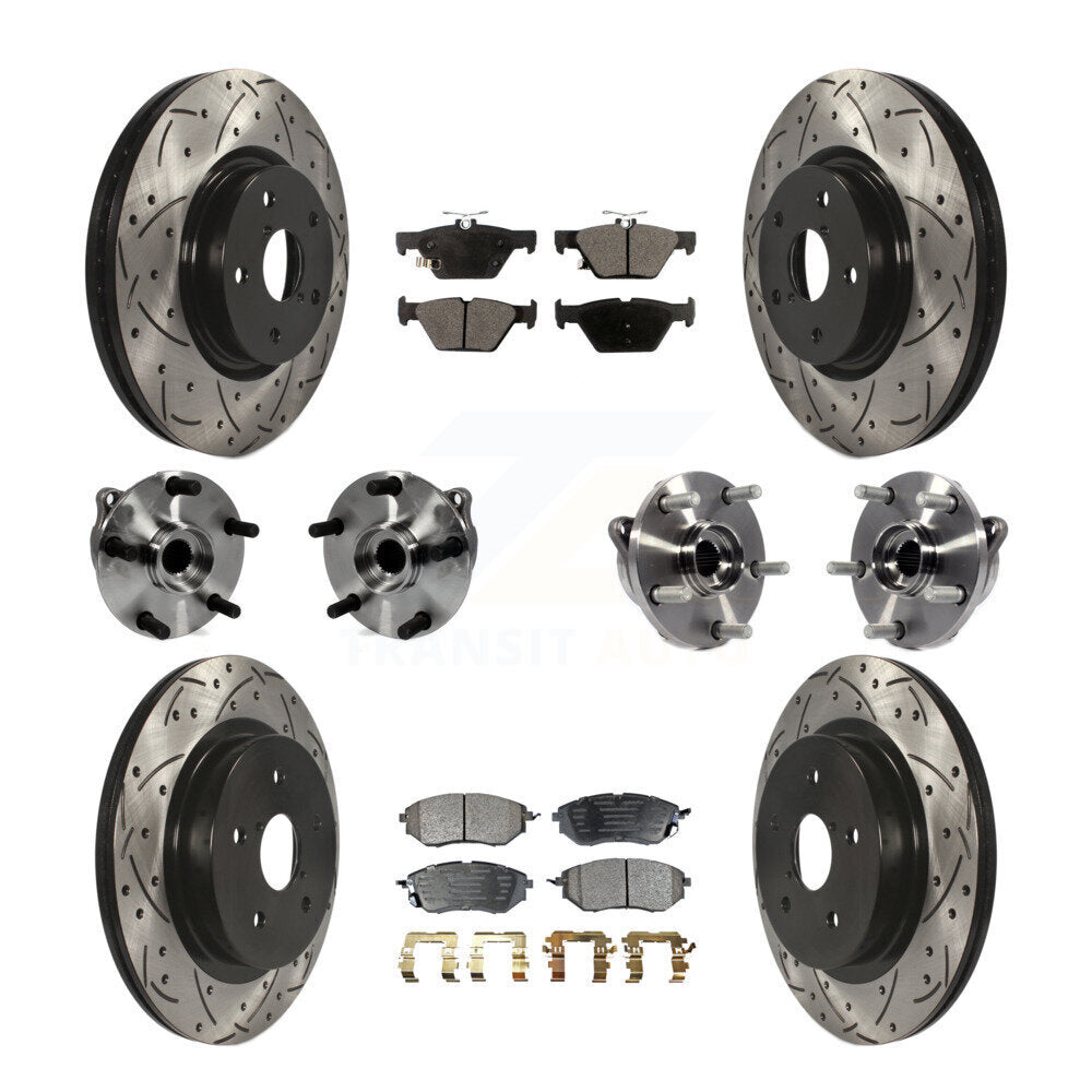 Transit Auto KBB-127740 Wheel Bearing and Hub Assembly for 2016-2021 Subaru WRX - Front and Rear product image