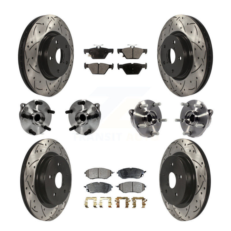 Transit Auto KBB-127740 Wheel Bearing and Hub Assembly for 2016-2021 Subaru WRX - Front and Rear product image
